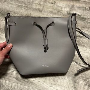RALPH LAUREN BUCKET CROSSBODY BAG